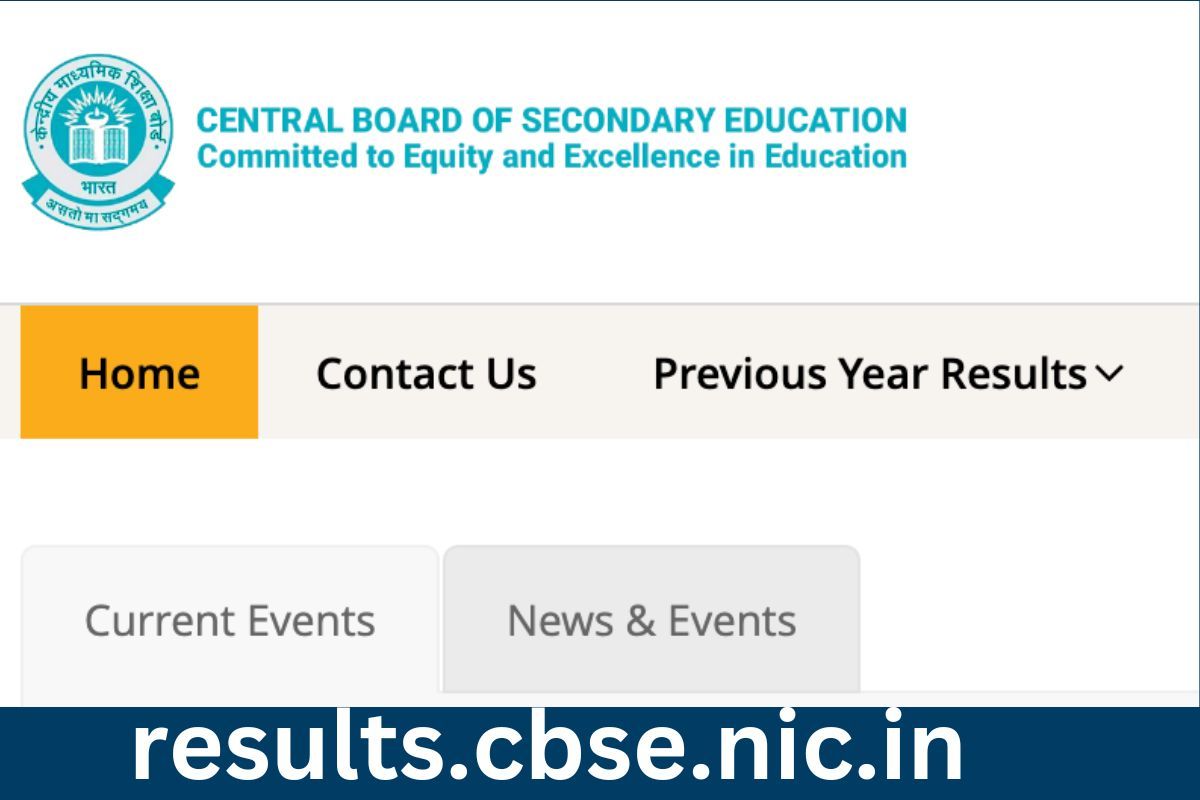 CBSE 12th Class Result 2024 Linkresults.cbse.nic.in