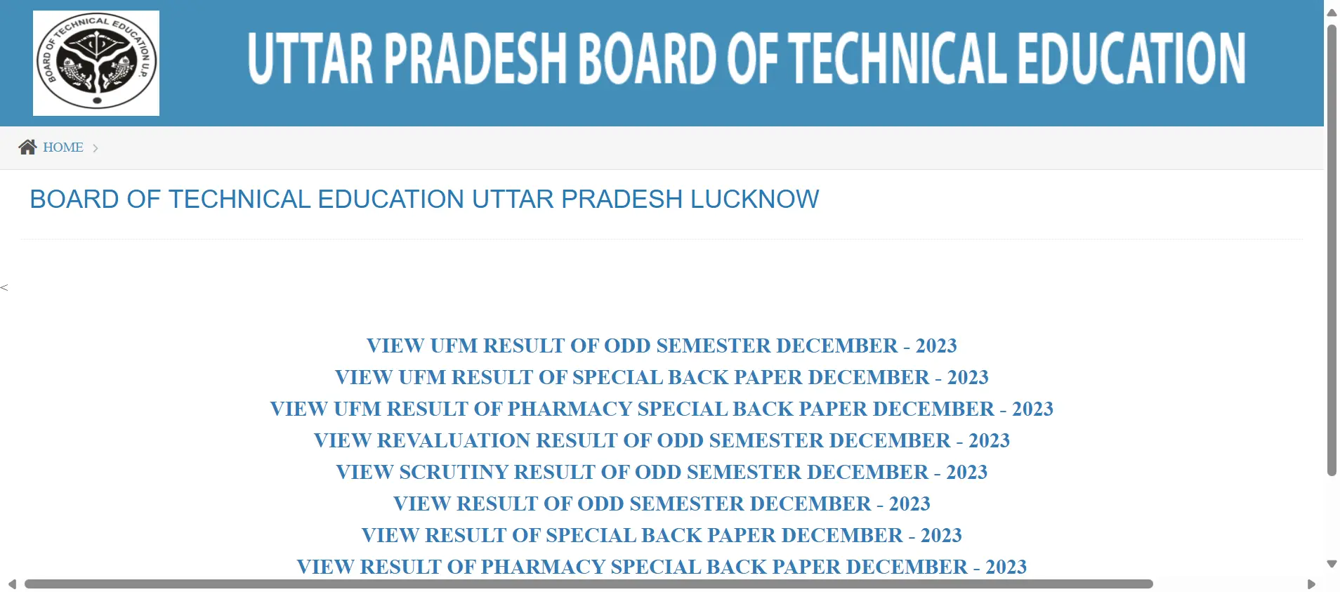 BTEUP Polytechnic Results Out at result.bteevaluation.co.in