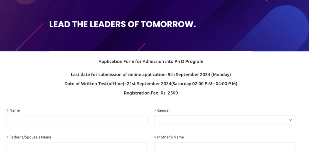 Here's a simple guide on how to apply for Anurag University's PhD Admissions 2024