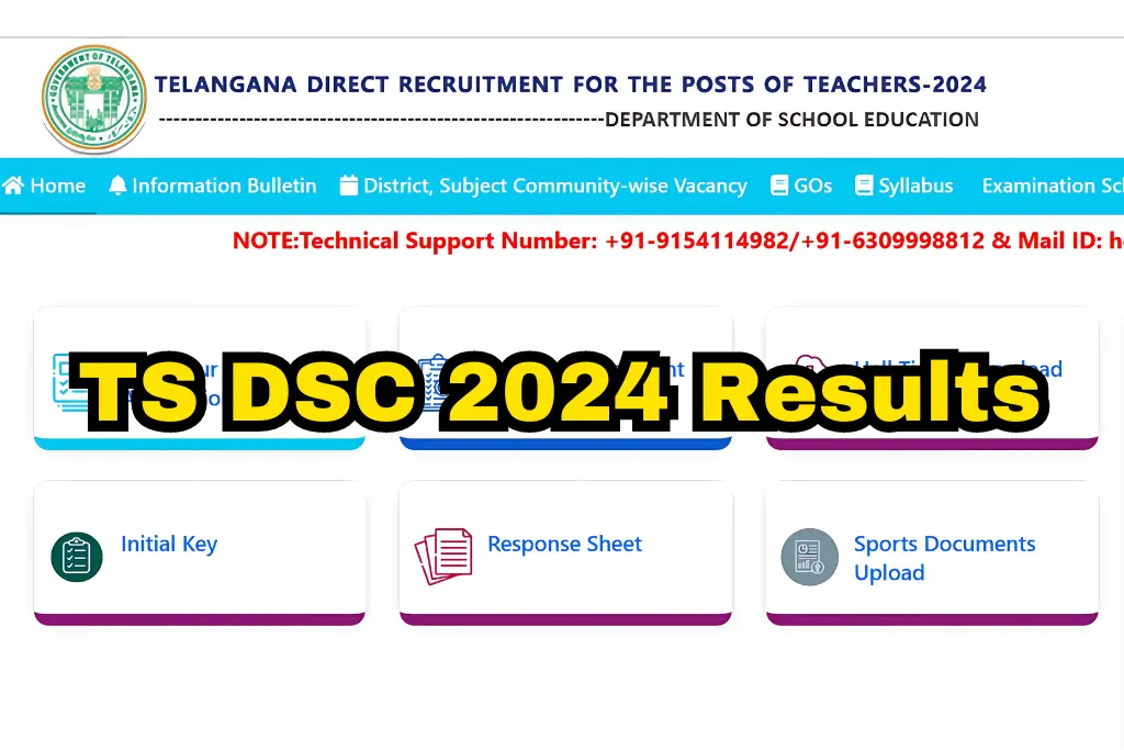 TS DSC 2024 Results Date & Cut-Off Marks Are You Ready to See If You Made It