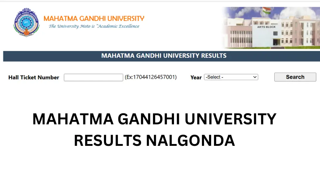 MAHATMA GANDHI UNIVERSITY RESULTS NALGONDA