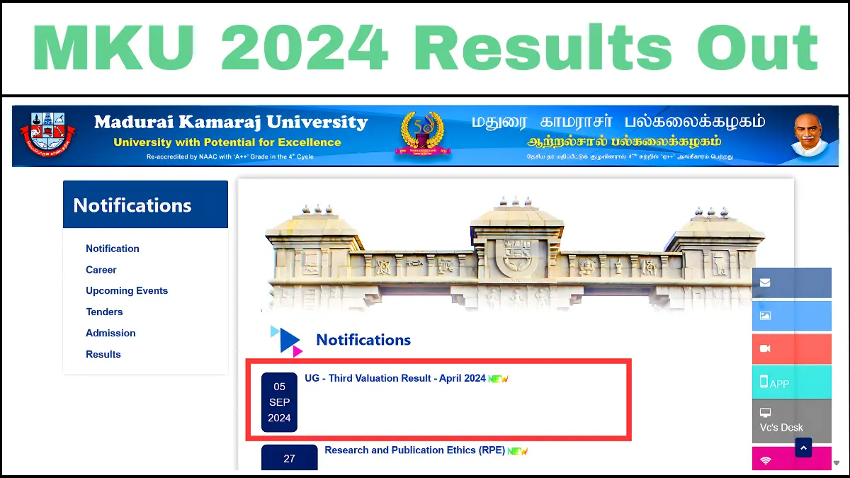 MKU Third Valuation Results Out Today Essential Steps You Must Follow to Check and Understand Your April 2024 Results