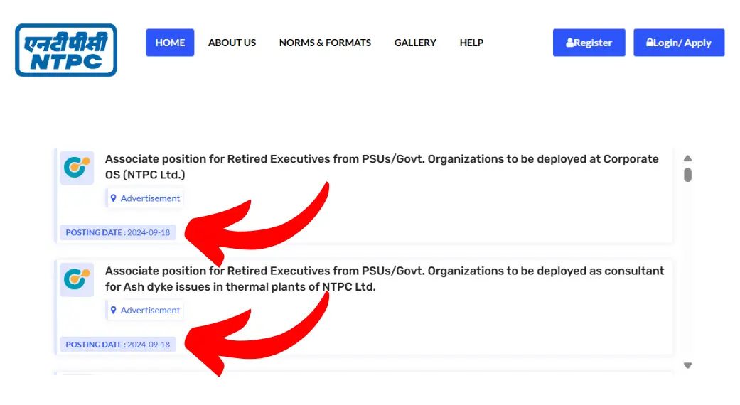 NTPC Recruitment 2024 Apply for Associate Positions – Step-by-Step Application Guide for Retired PSUGovt. Executives