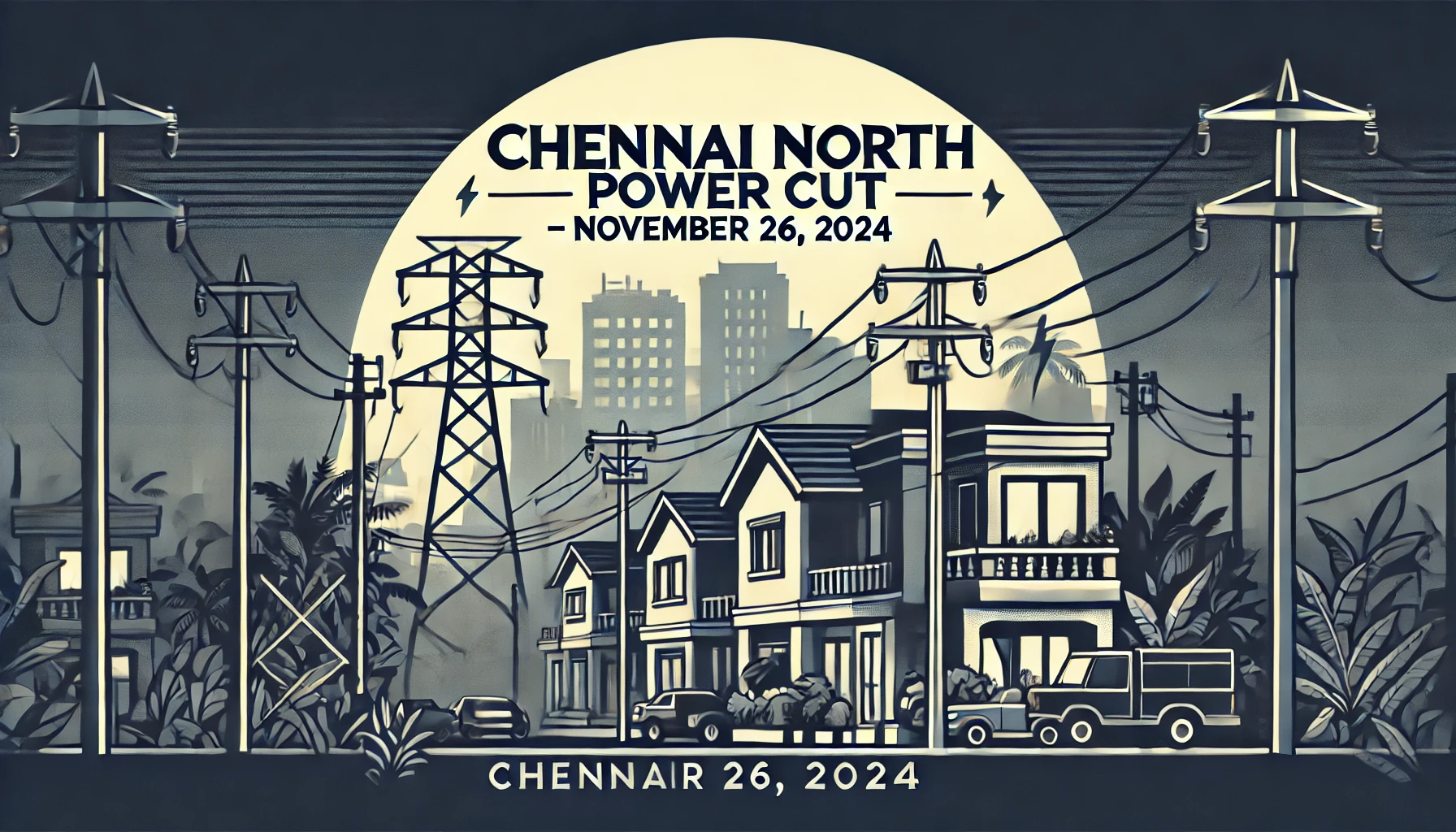 5 Hours Chennai North Power Cut Notification – November 26, 2024